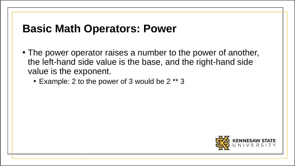 CSE 1321 Module 1 Syntax Basics: Variables, - slide 56 of 60