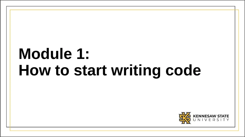 CSE 1321 Module 1 Syntax Basics: Variables, - slide 18 of 60