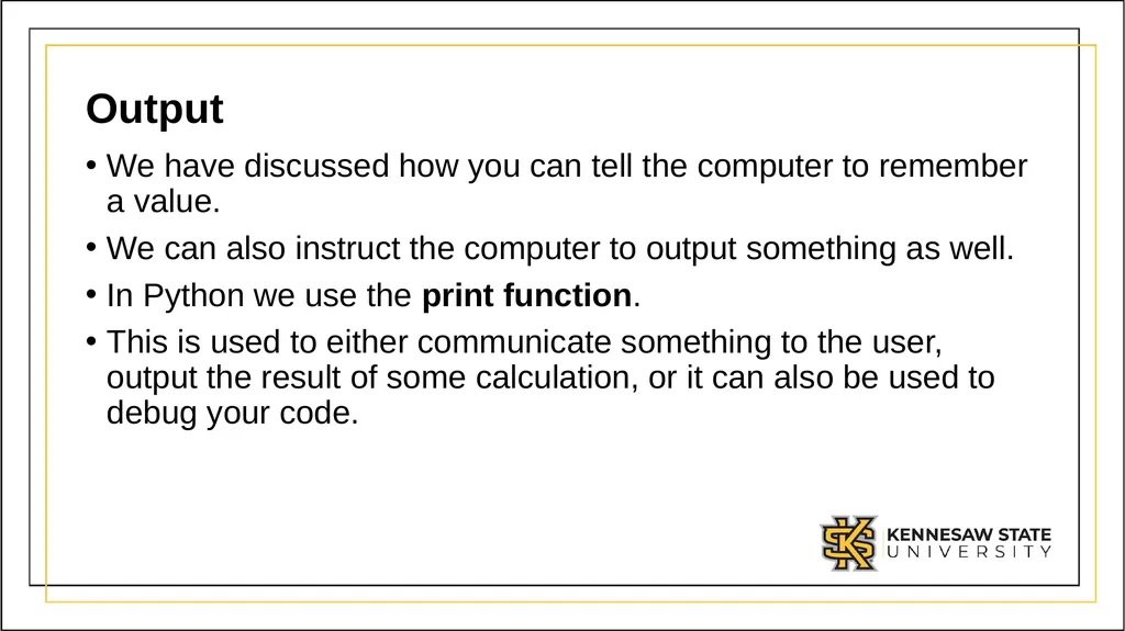 CSE 1321 Module 1 Syntax Basics: Variables, - slide 38 of 60