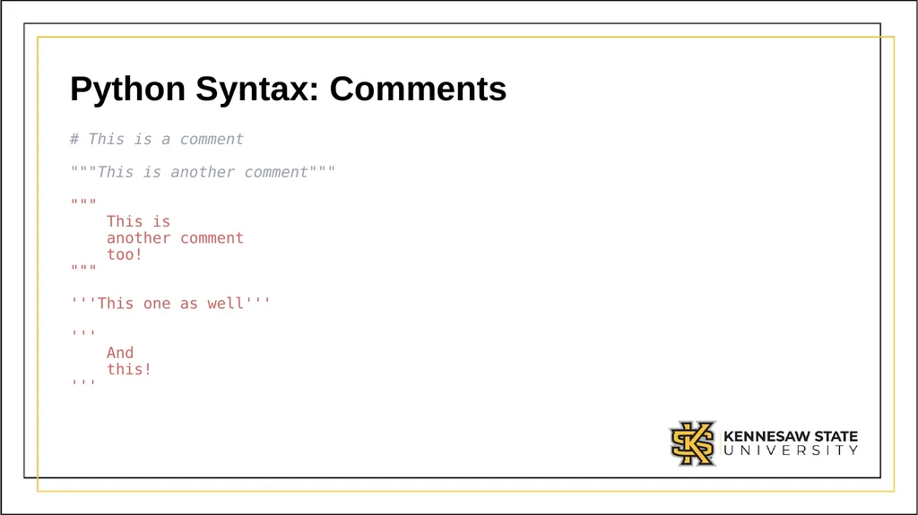 CSE 1321 Module 1 Syntax Basics: Variables, - slide 9 of 60