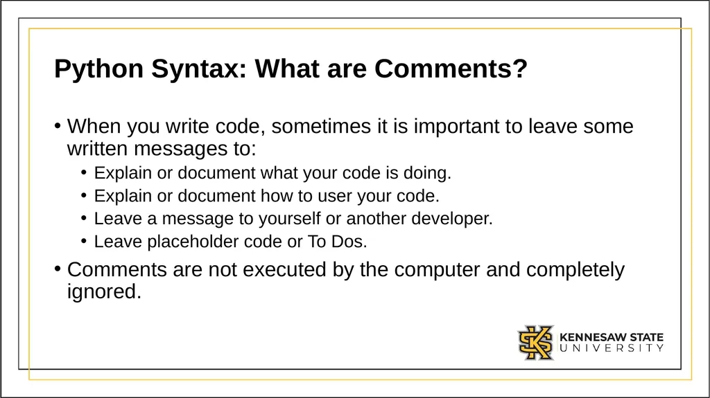 CSE 1321 Module 1 Syntax Basics: Variables, - slide 6 of 60
