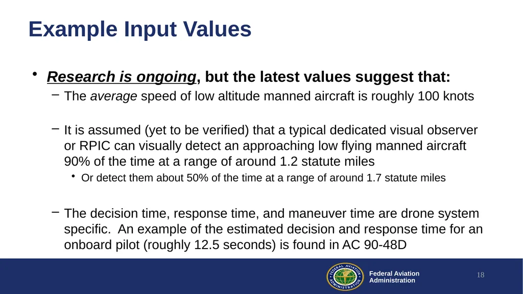 Drone Visual Operations Research Lessons Learned - slide 18 of 29
