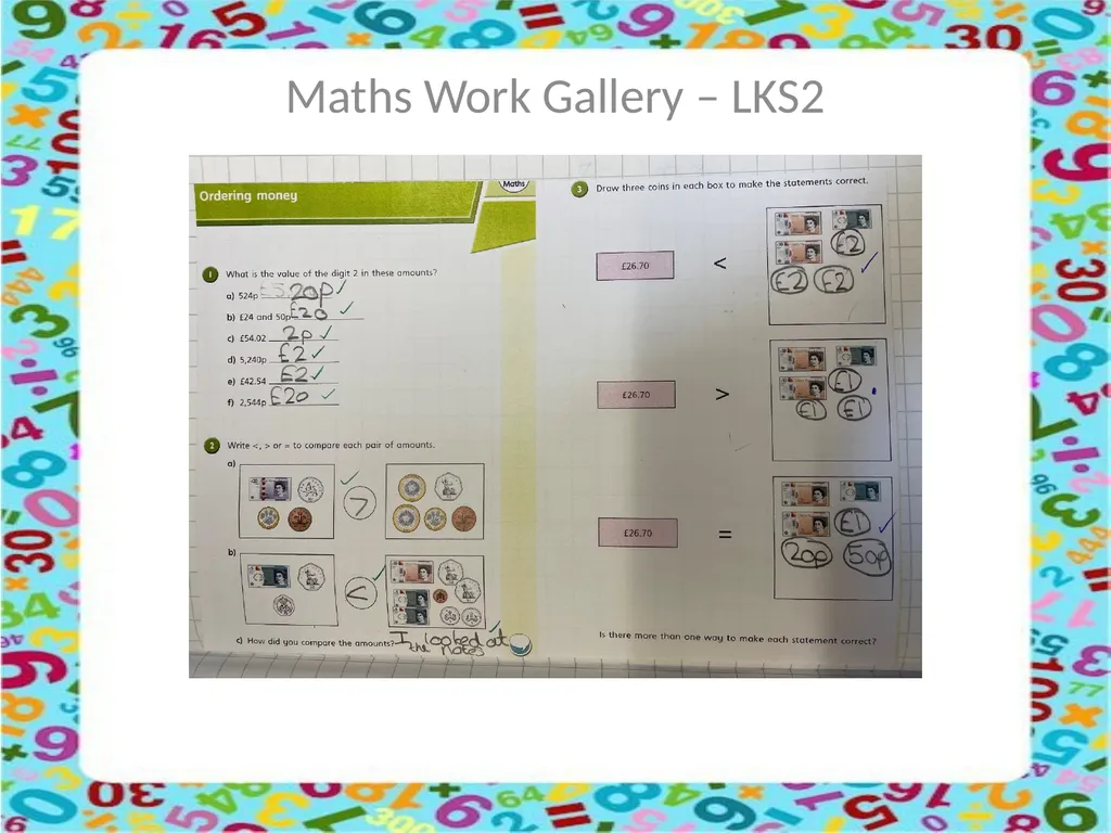 Maths Workshop What is Maths like at Wood Ley - slide 12 of 15