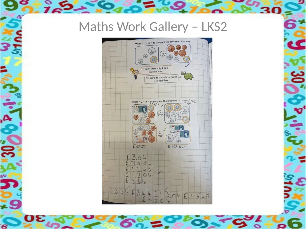 Maths Workshop What is Maths like at Wood Ley - slide 13 of 15