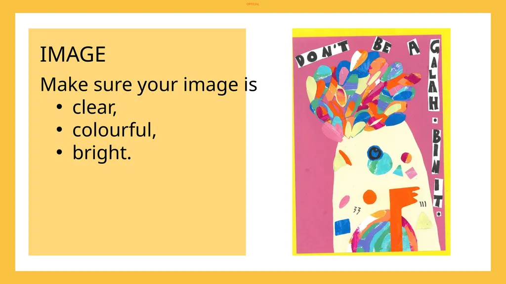 DESIGNING AN EFFECTIVE BIN STICKER GOAL To - slide 6 of 9