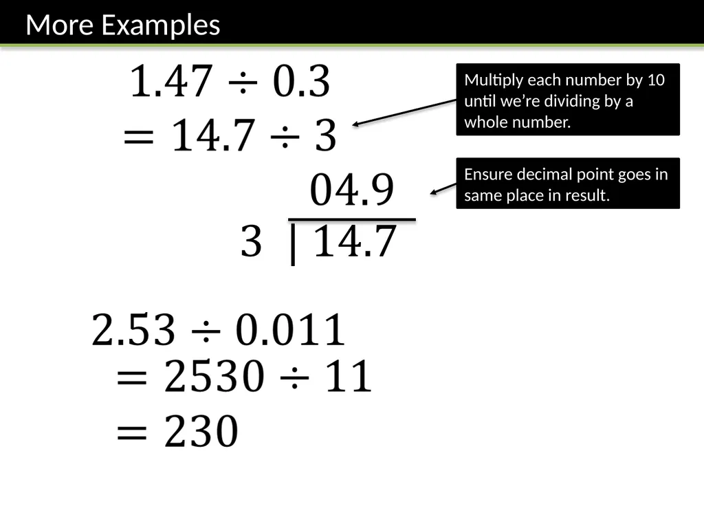 Year 7 Written Calculations Dr J Frost - slide 14 of 27