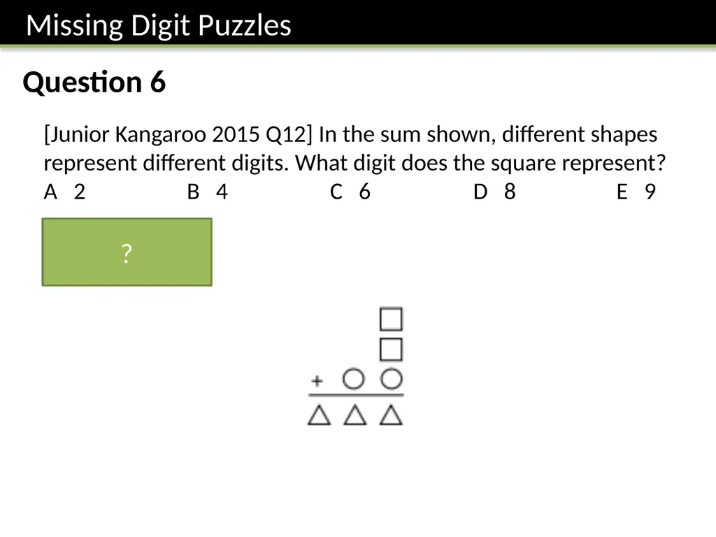 Year 7 Written Calculations Dr J Frost - slide 23 of 27