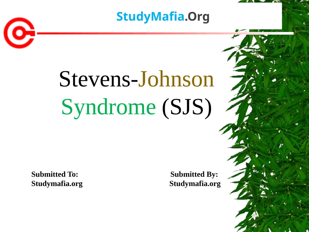 StudyMafia.Org Submitted To: Submitted By: - slide 1 of 21