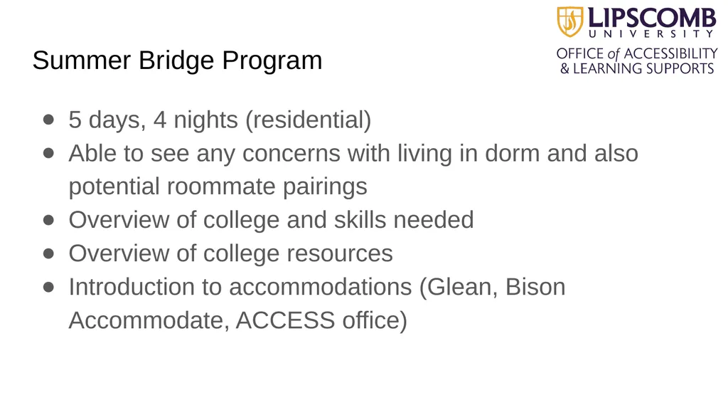 Beyond Accommodations: Increasing the Retention of - slide 17 of 23