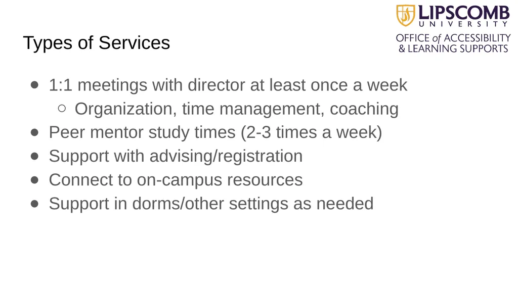Beyond Accommodations: Increasing the Retention of - slide 7 of 23