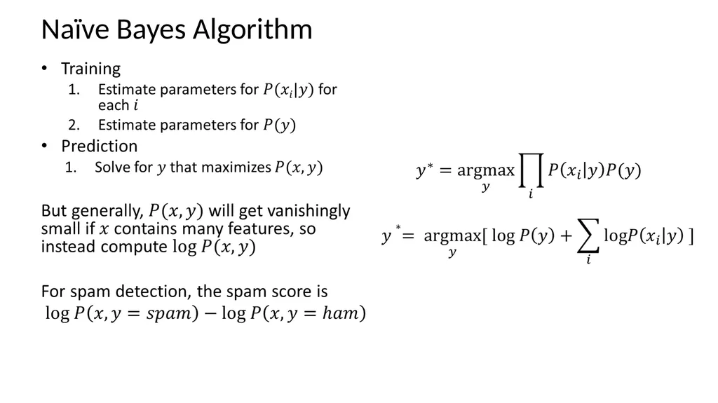 Naïve Bayes Classifier Applied Machine Learning - slide 21 of 36