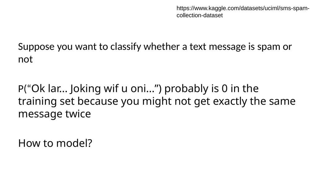 Naïve Bayes Classifier Applied Machine Learning - slide 17 of 36