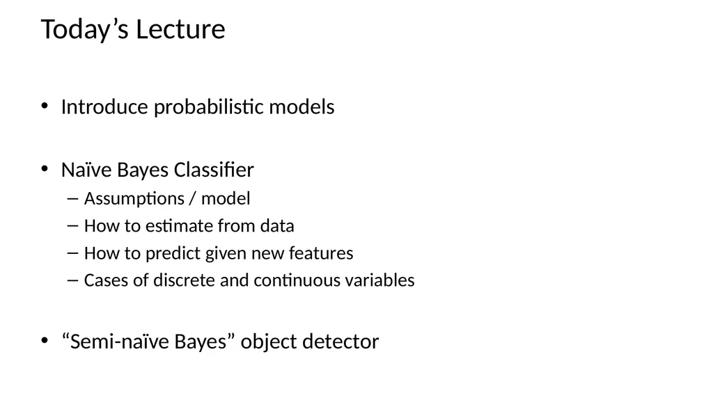 Naïve Bayes Classifier Applied Machine Learning - slide 3 of 36