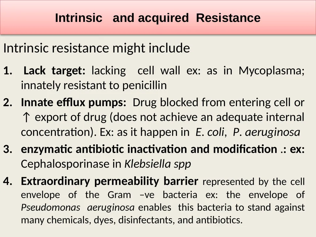 3rd lecture in Antibiotics The Antimicrobial - slide 8 of 32