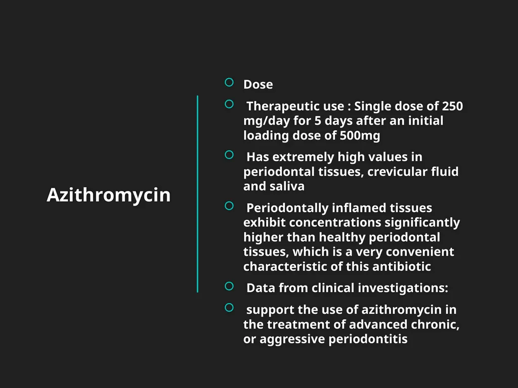 Antibiotics and Local Delivery Devices In - slide 42 of 51