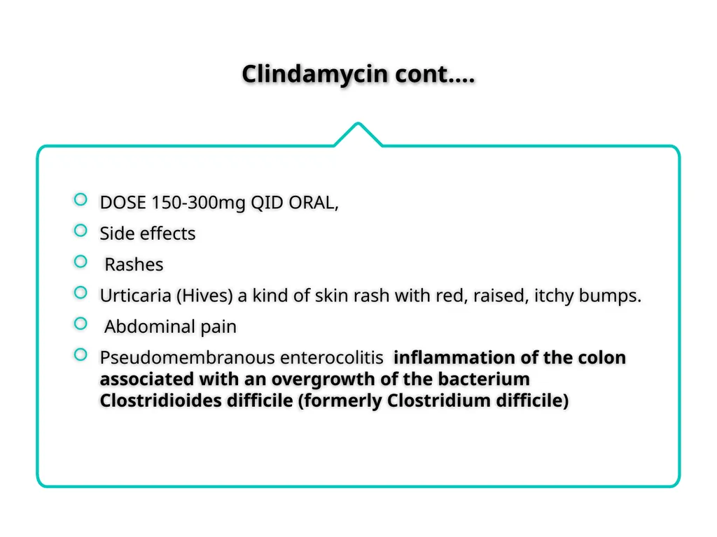 Antibiotics and Local Delivery Devices In - slide 38 of 51