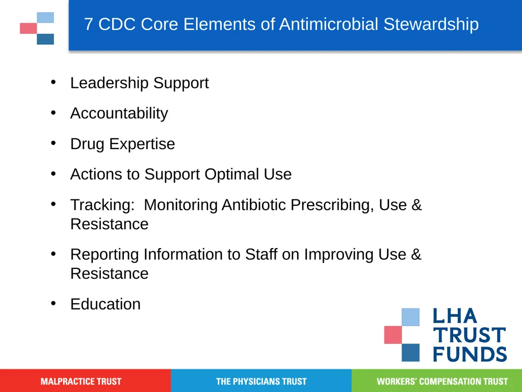 Antibiotic Stewardship Basic Training Objectives - slide 22 of 43