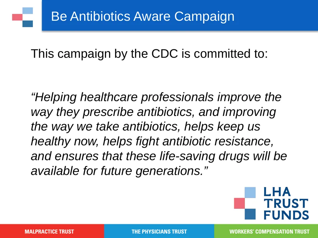 Antibiotic Stewardship Basic Training Objectives - slide 21 of 43