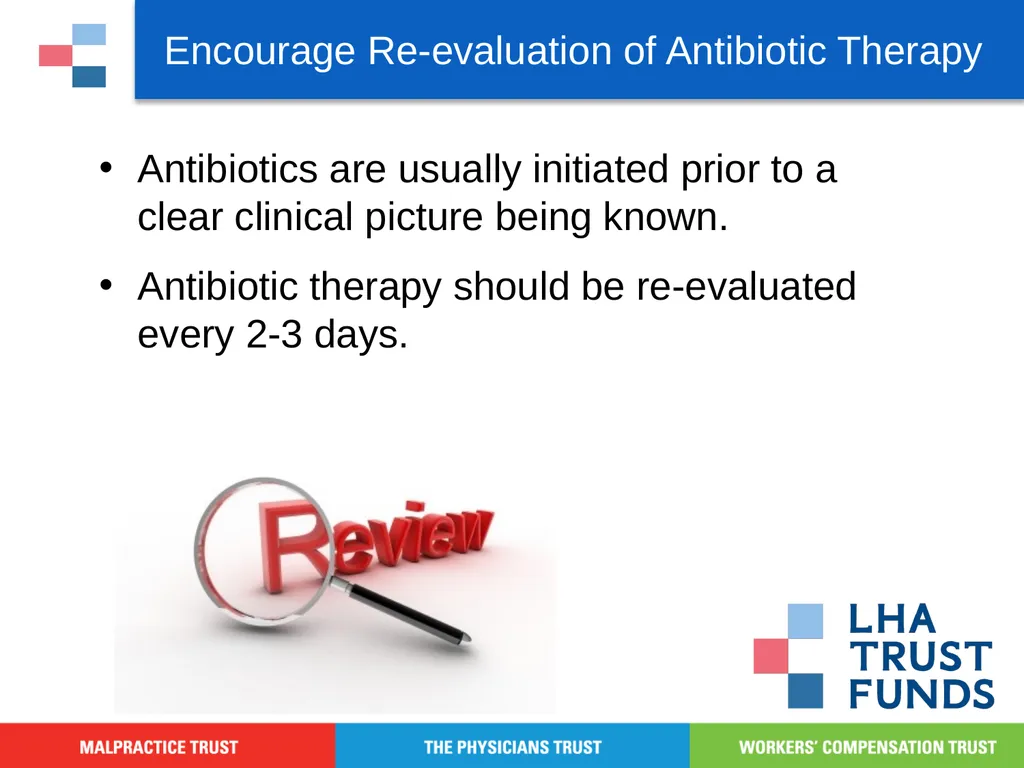 Antibiotic Stewardship Basic Training Objectives - slide 29 of 43