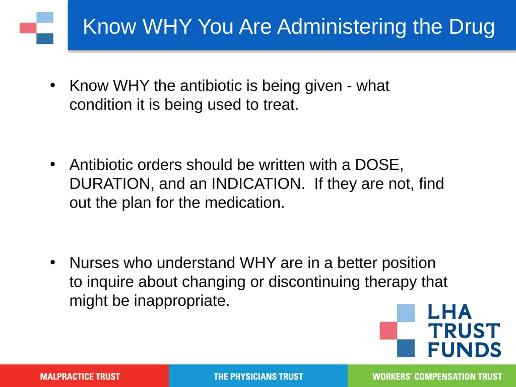 Antibiotic Stewardship Basic Training Objectives - slide 28 of 43