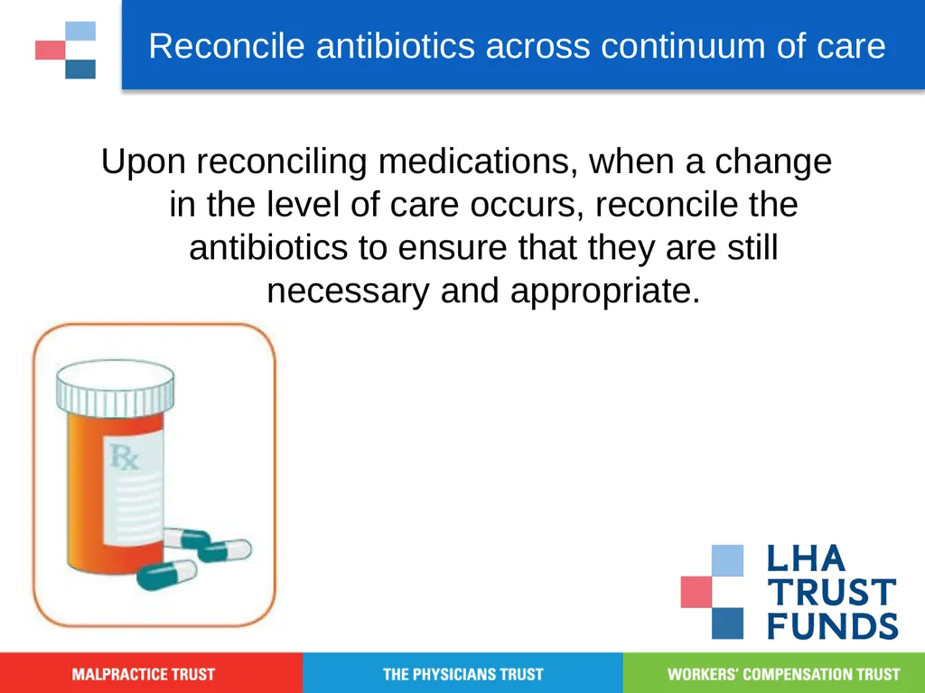 Antibiotic Stewardship Basic Training Objectives - slide 33 of 43