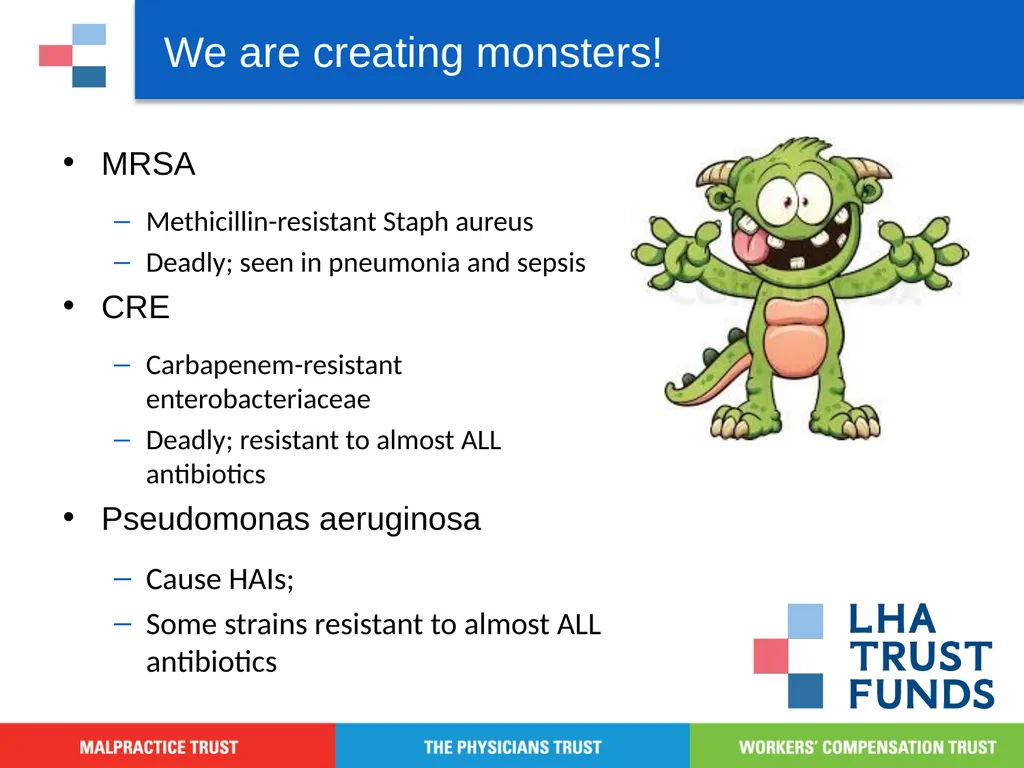 Antibiotic Stewardship Basic Training Objectives - slide 8 of 43