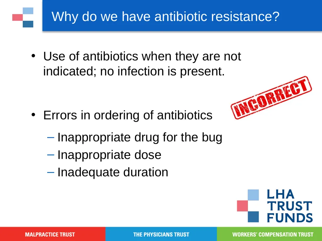 Antibiotic Stewardship Basic Training Objectives - slide 7 of 43
