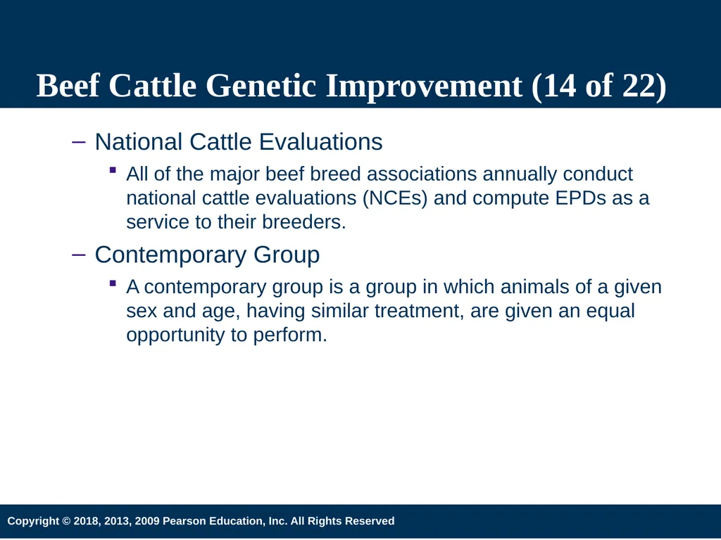 Introduction to Animal Science 6th Edition Chapter - slide 19 of 74