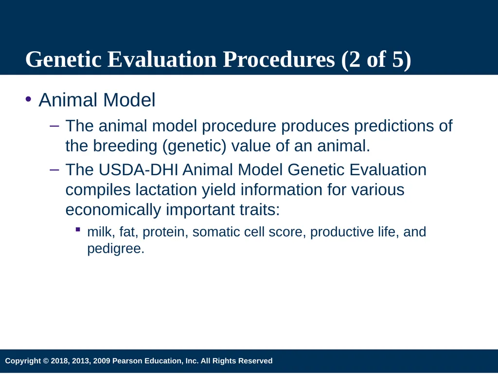 Introduction to Animal Science 6th Edition Chapter - slide 43 of 74