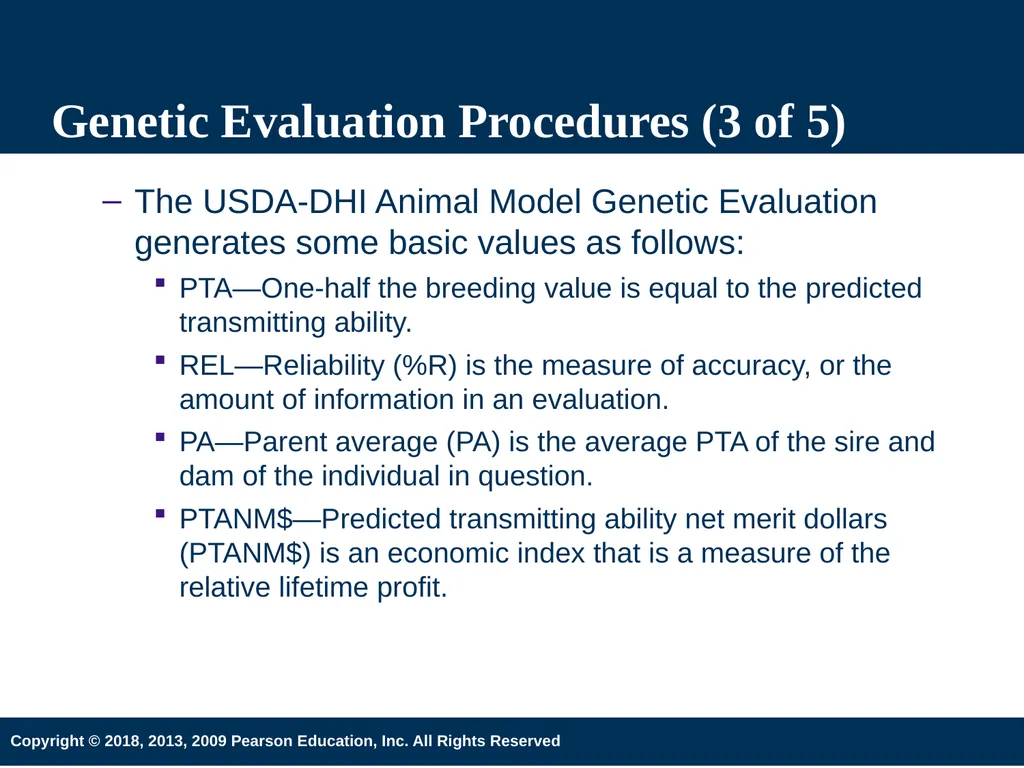 Introduction to Animal Science 6th Edition Chapter - slide 44 of 74