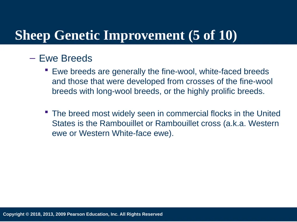 Introduction to Animal Science 6th Edition Chapter - slide 66 of 74