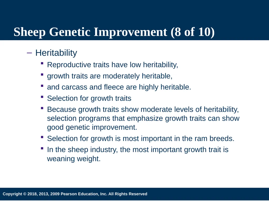 Introduction to Animal Science 6th Edition Chapter - slide 69 of 74