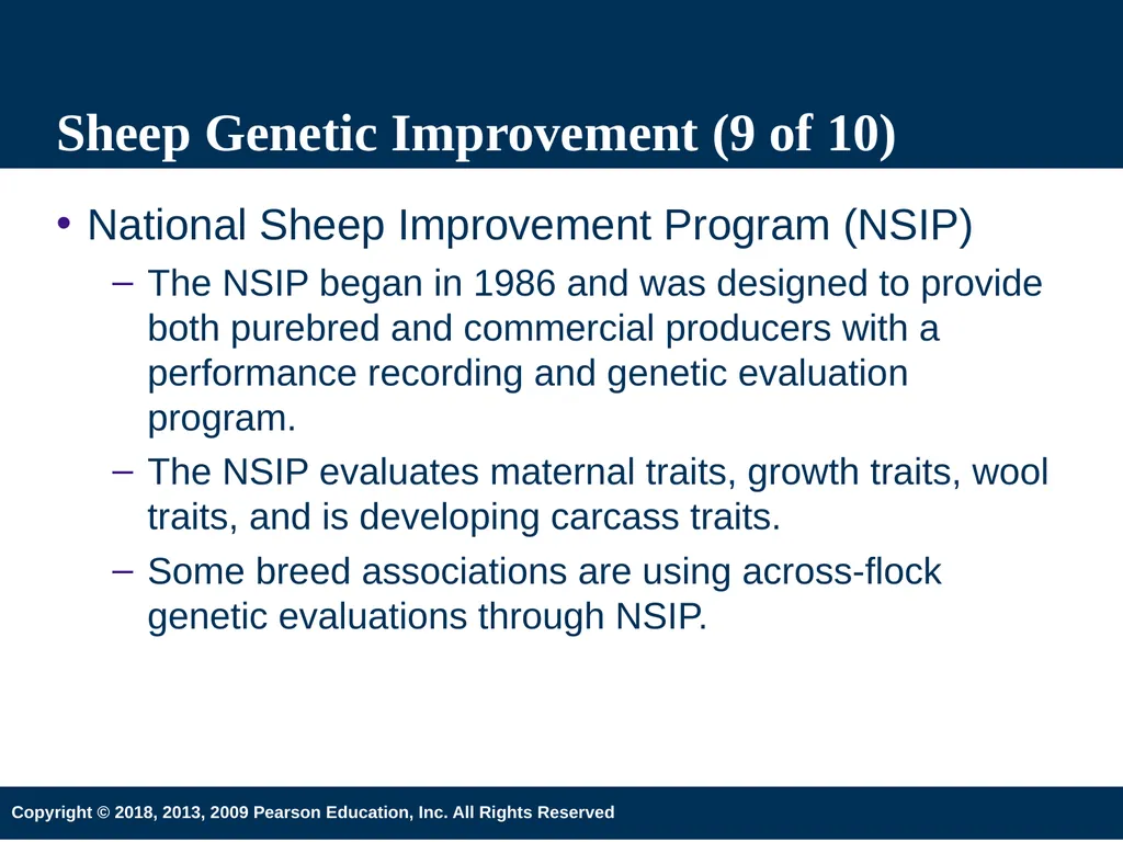 Introduction to Animal Science 6th Edition Chapter - slide 70 of 74