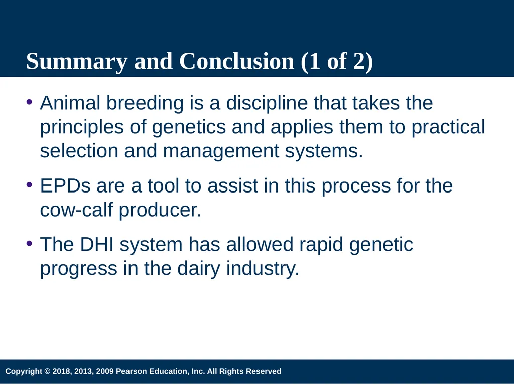 Introduction to Animal Science 6th Edition Chapter - slide 73 of 74