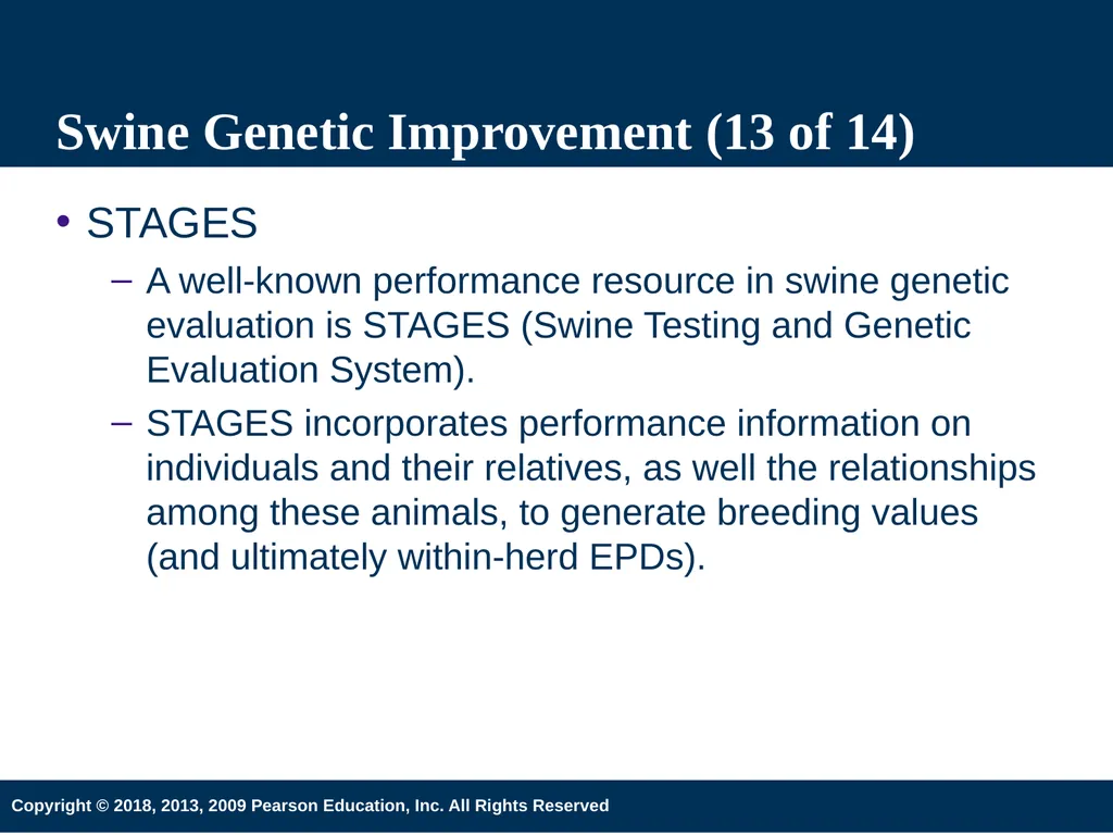 Introduction to Animal Science 6th Edition Chapter - slide 60 of 74