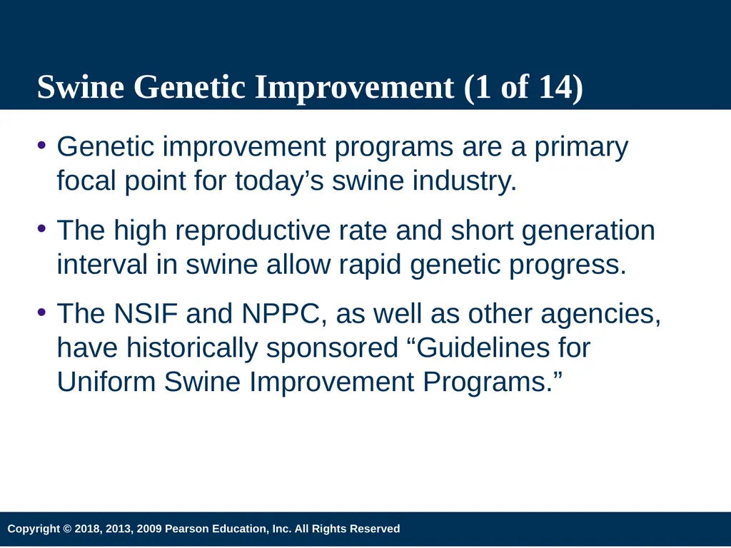Introduction to Animal Science 6th Edition Chapter - slide 48 of 74