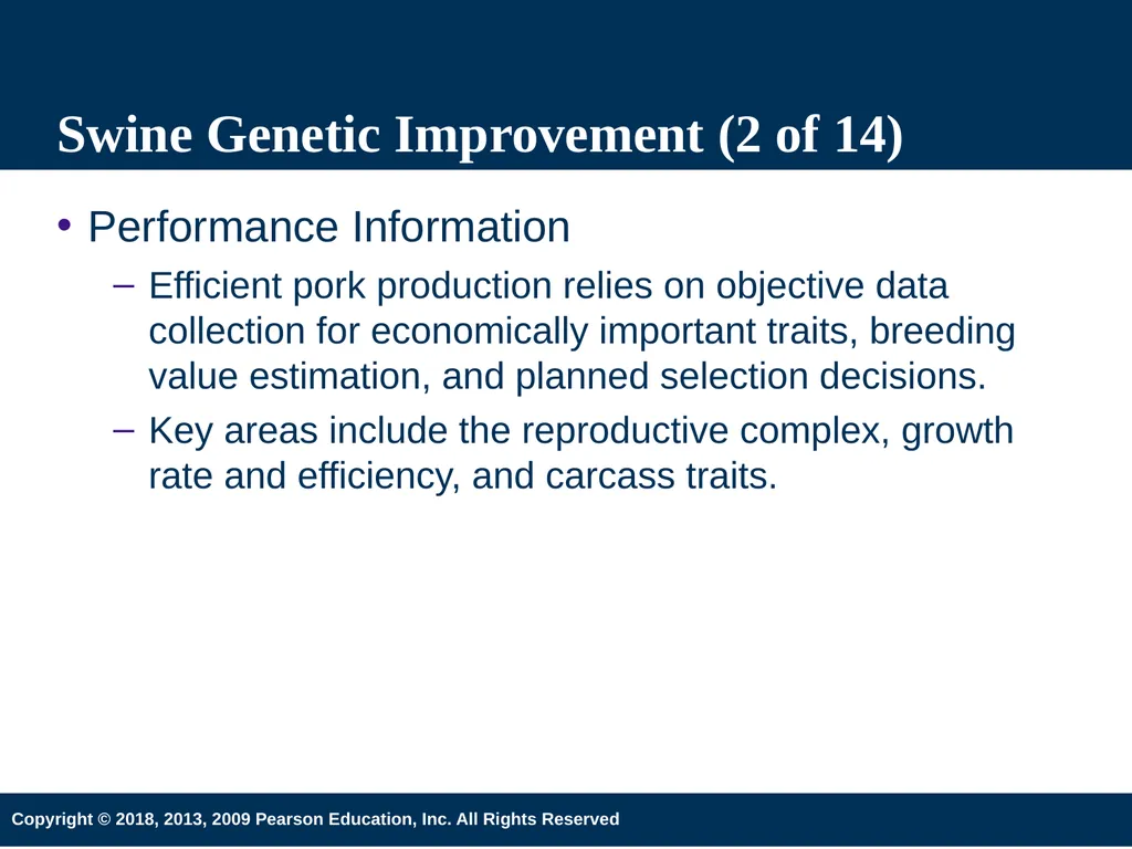 Introduction to Animal Science 6th Edition Chapter - slide 49 of 74