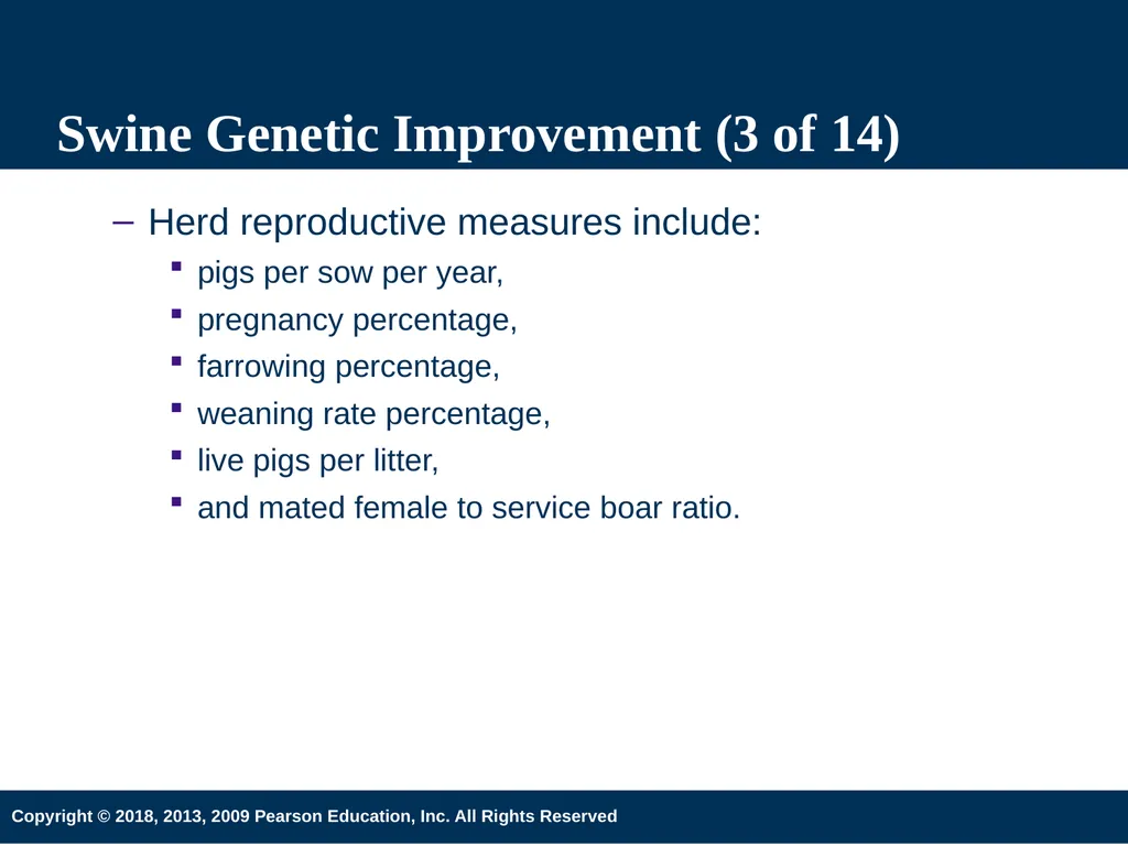 Introduction to Animal Science 6th Edition Chapter - slide 50 of 74