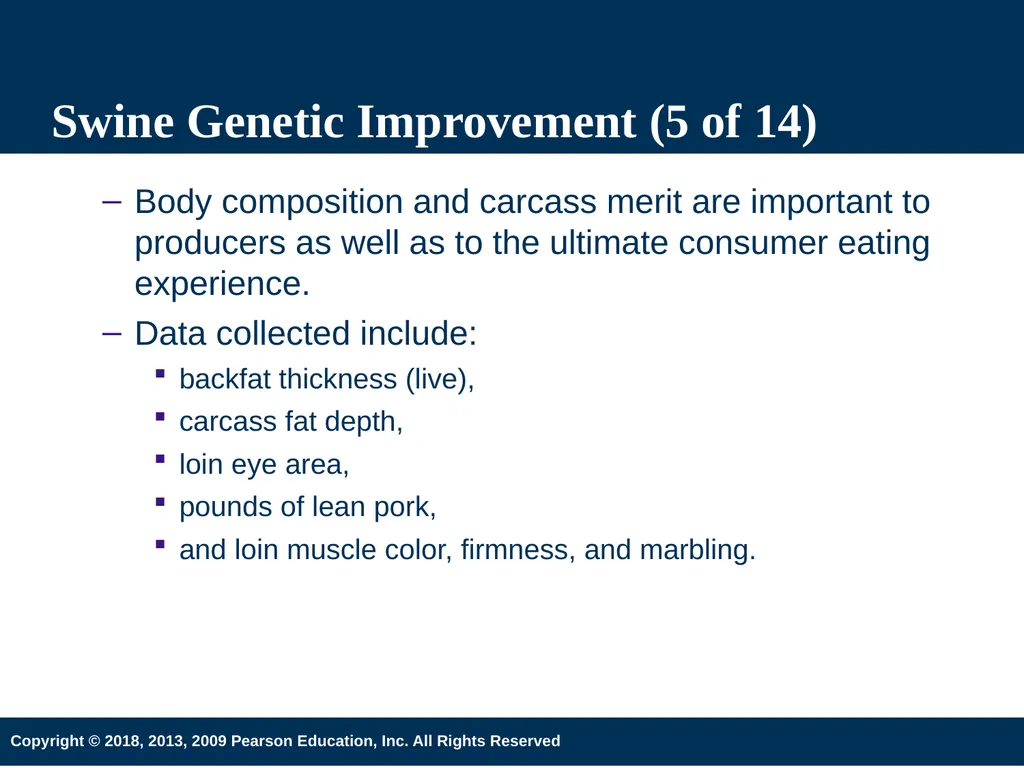 Introduction to Animal Science 6th Edition Chapter - slide 52 of 74
