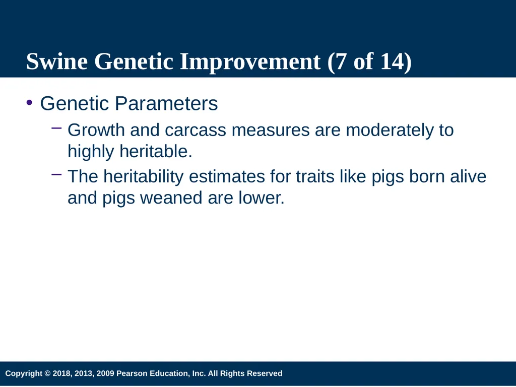 Introduction to Animal Science 6th Edition Chapter - slide 54 of 74