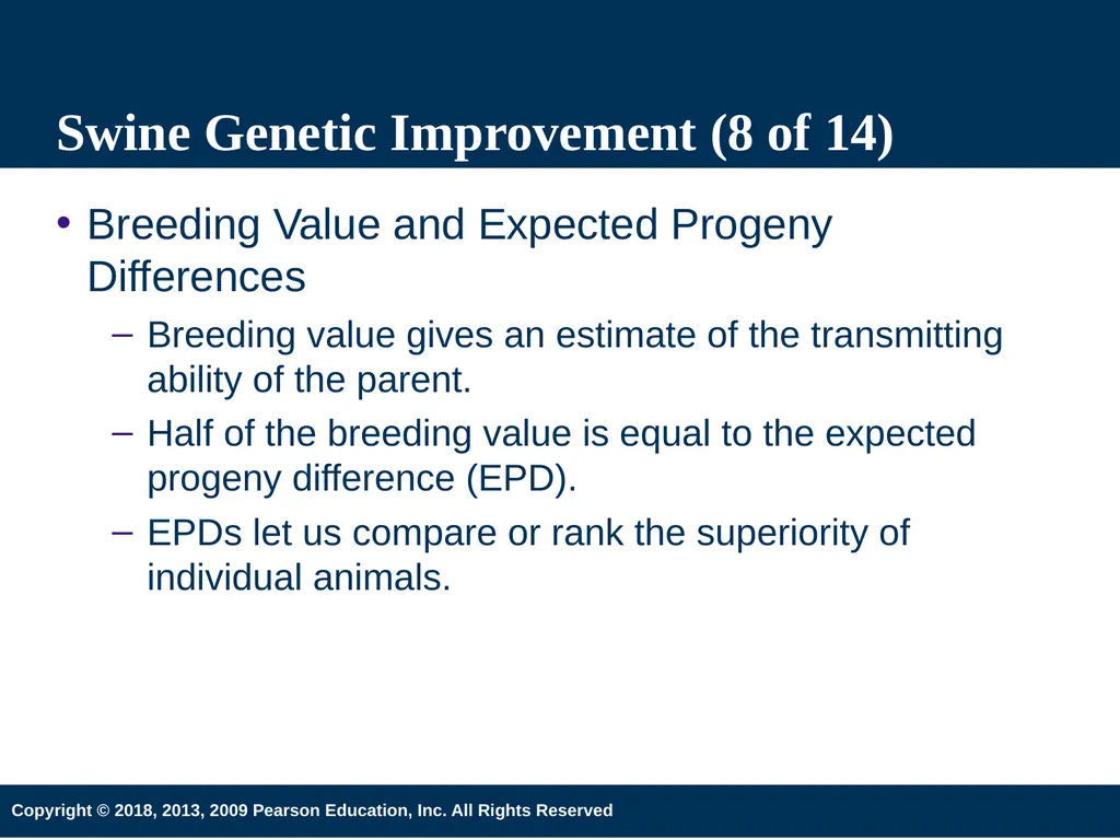 Introduction to Animal Science 6th Edition Chapter - slide 55 of 74