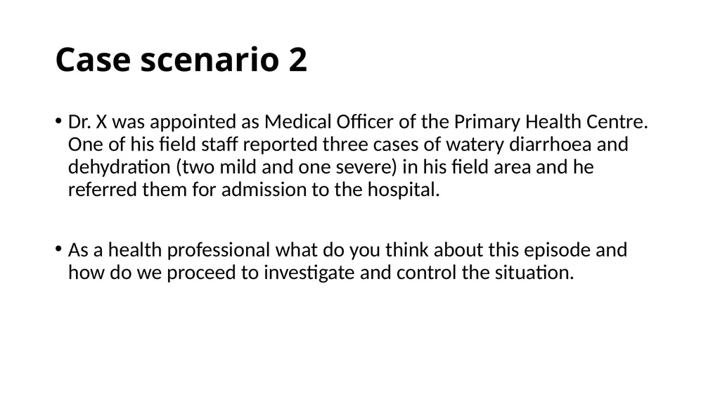 Outbreak Management including Quarantine, - slide 6 of 28