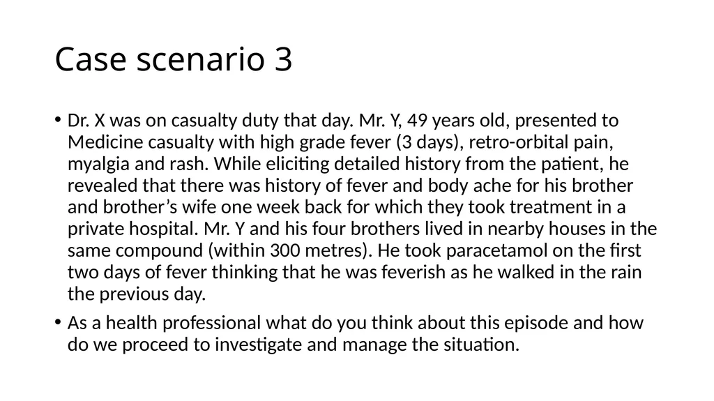 Outbreak Management including Quarantine, - slide 7 of 28