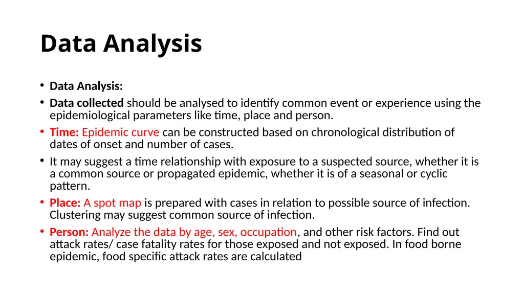 Outbreak Management including Quarantine, - slide 18 of 28