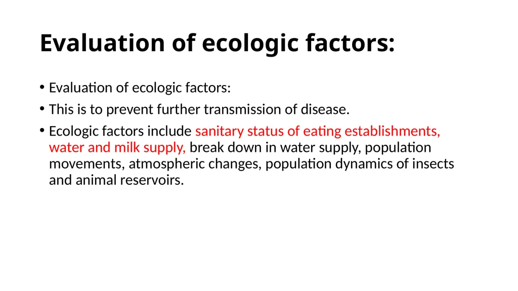 Outbreak Management including Quarantine, - slide 21 of 28