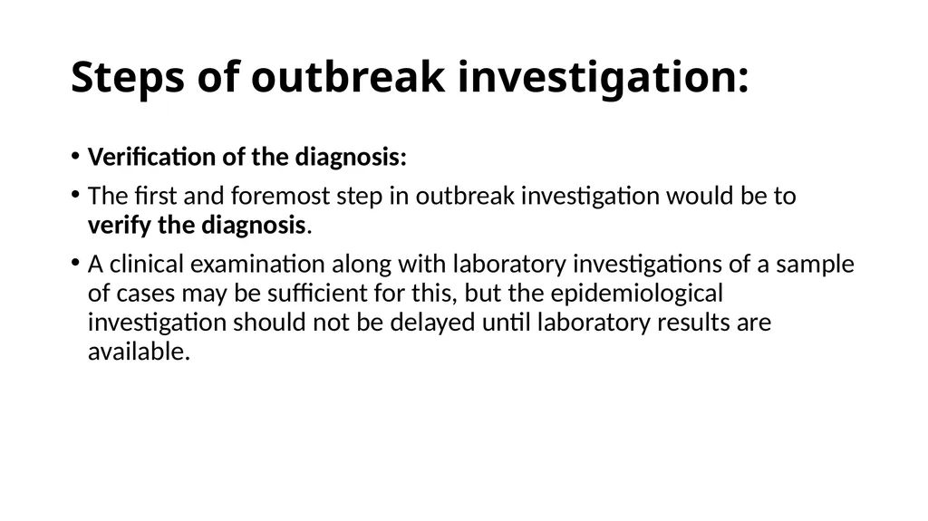 Outbreak Management including Quarantine, - slide 12 of 28