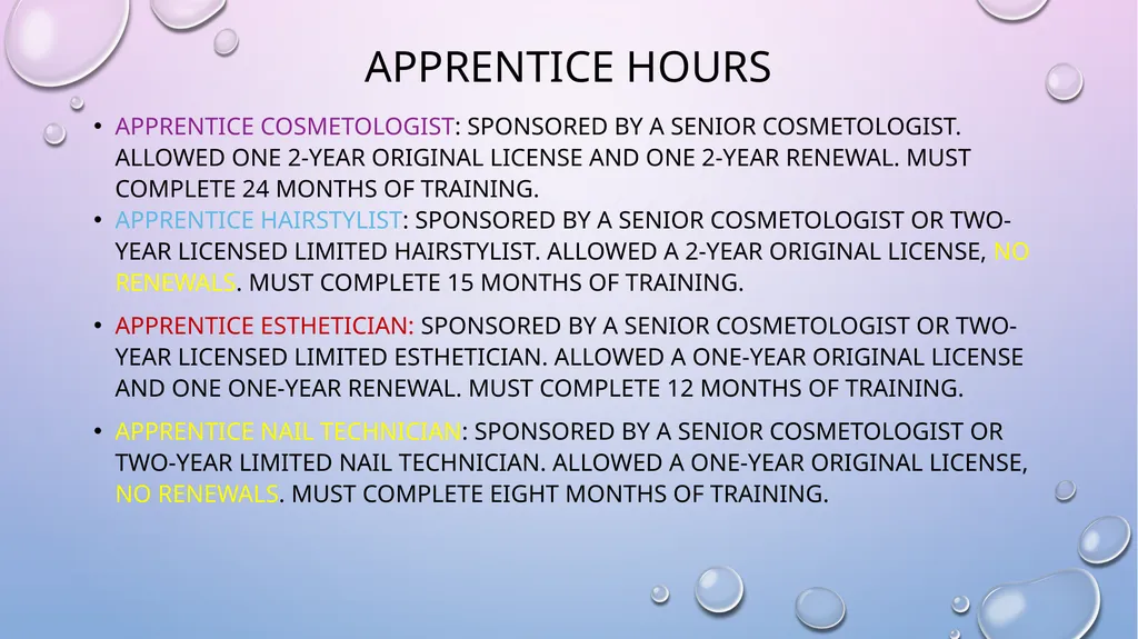 . THE MARYLAND BOARD OF COSMETOLOGISTS - slide 2 of 17