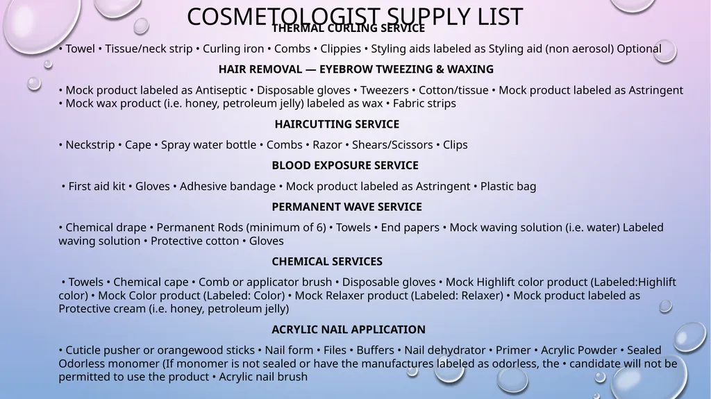 . THE MARYLAND BOARD OF COSMETOLOGISTS - slide 10 of 17