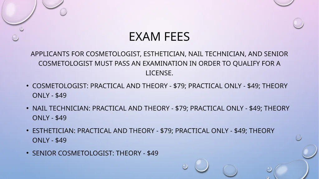 . THE MARYLAND BOARD OF COSMETOLOGISTS - slide 8 of 17