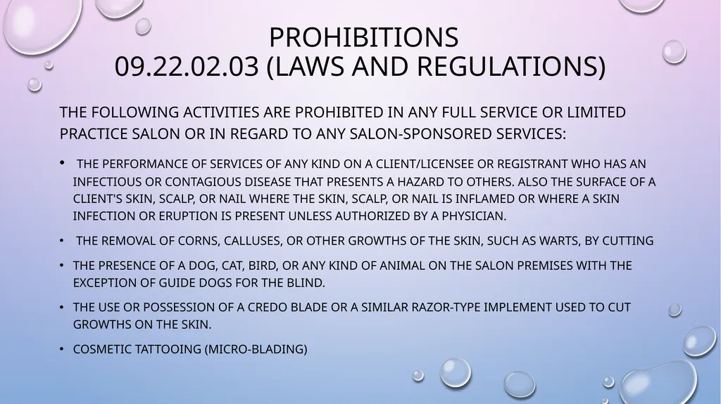 . THE MARYLAND BOARD OF COSMETOLOGISTS - slide 15 of 17